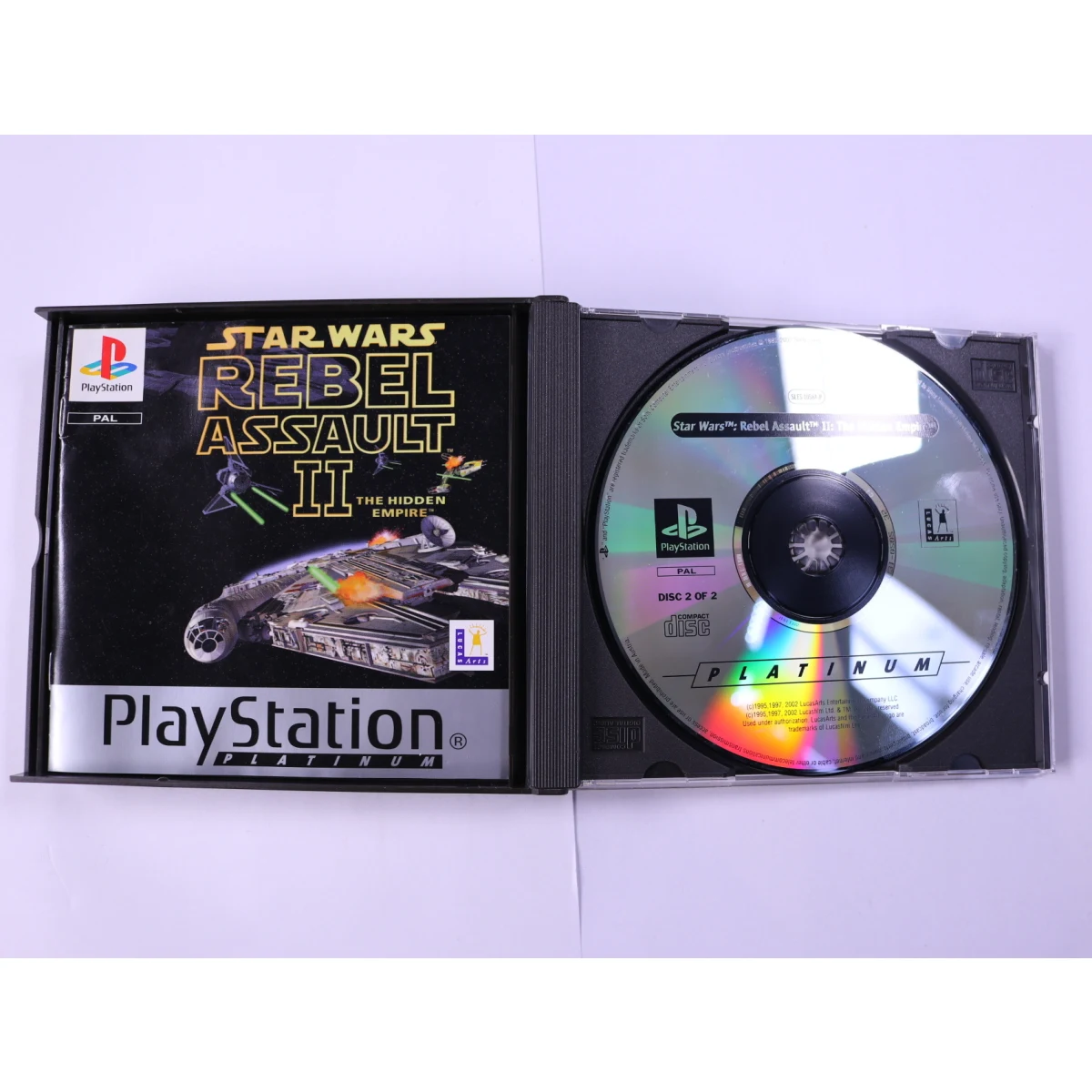 PlayStation 1 - Star Wars: Rebel Assault II [Platinum] - productfoto 3
