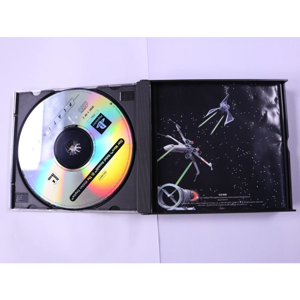 PlayStation 1 - Star Wars: Rebel Assault II [Platinum] - productfoto 4