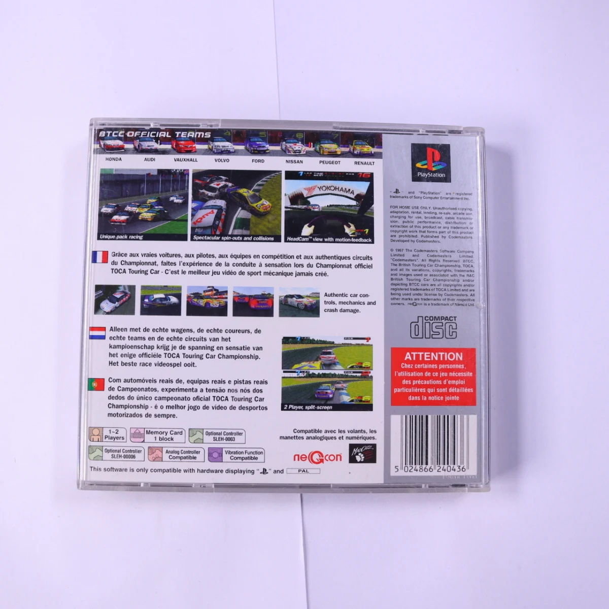 PlayStation 1 - Total Drivin [No Manual] - productfoto 2