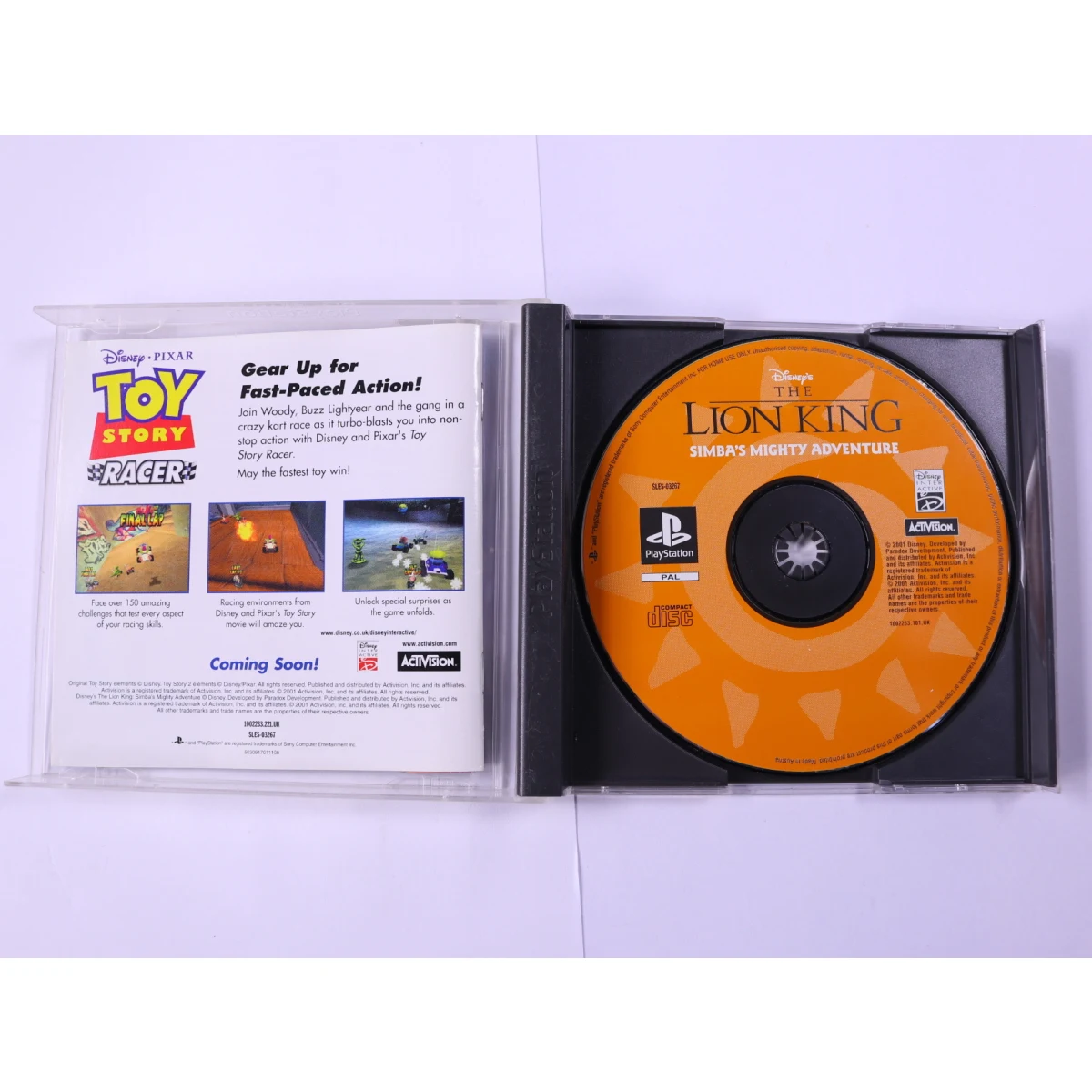 PlayStation 1 - The Lion King: Simba's Mighty Adventure - productfoto 3