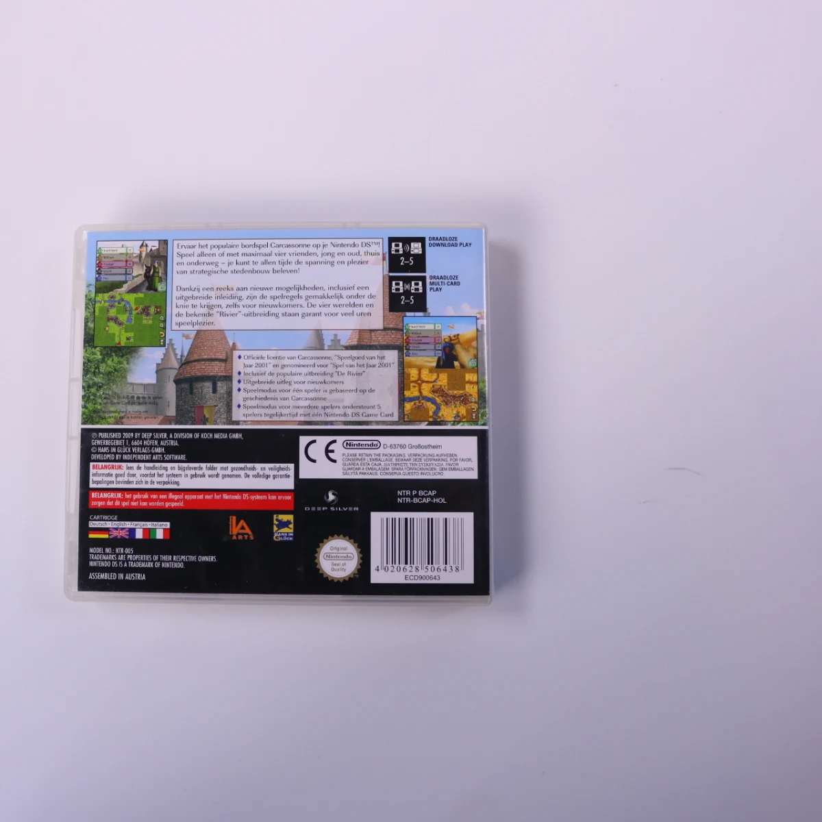 Nintendo DS - Carcassonne - productfoto 2
