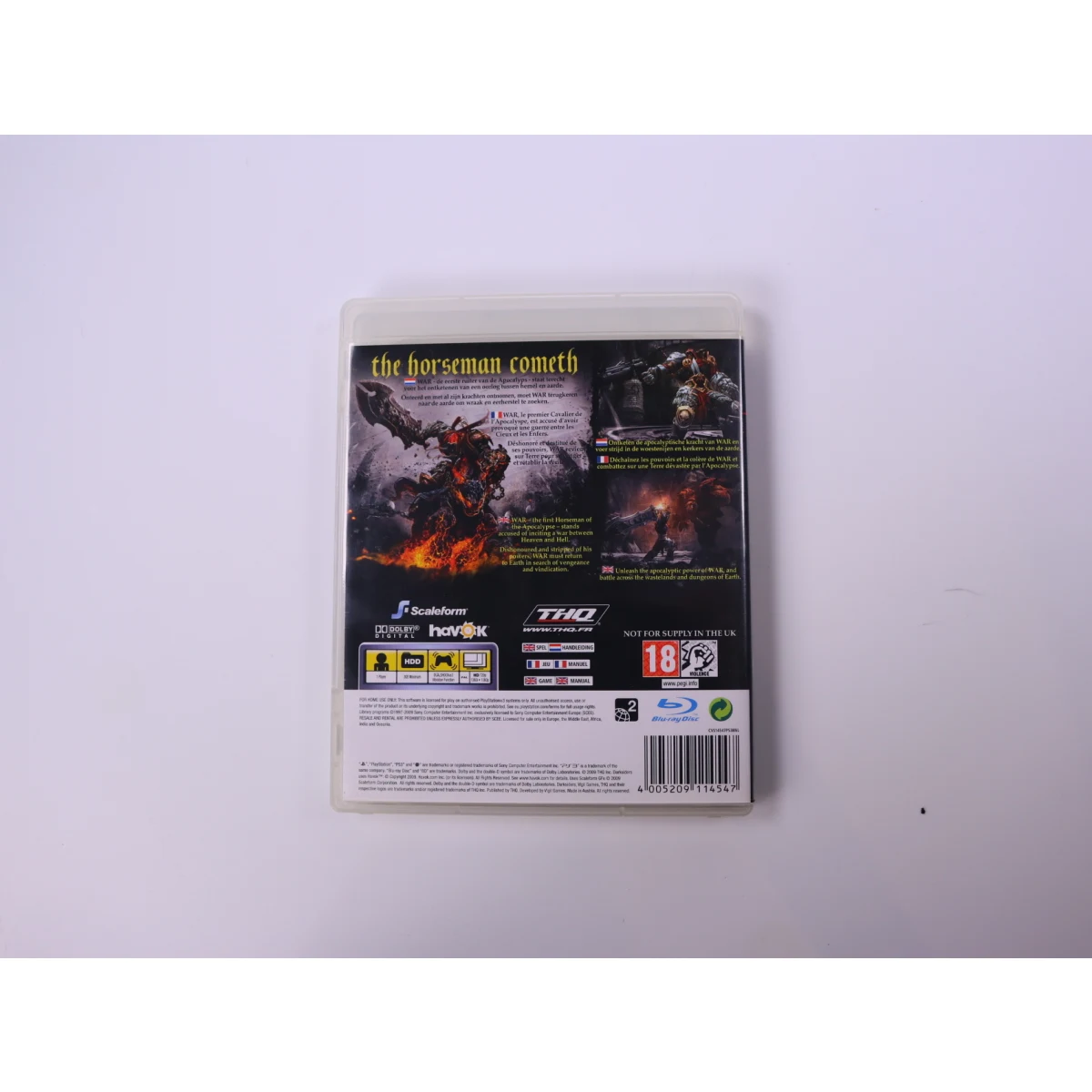 PlayStation 3 - Darksiders - productfoto 2