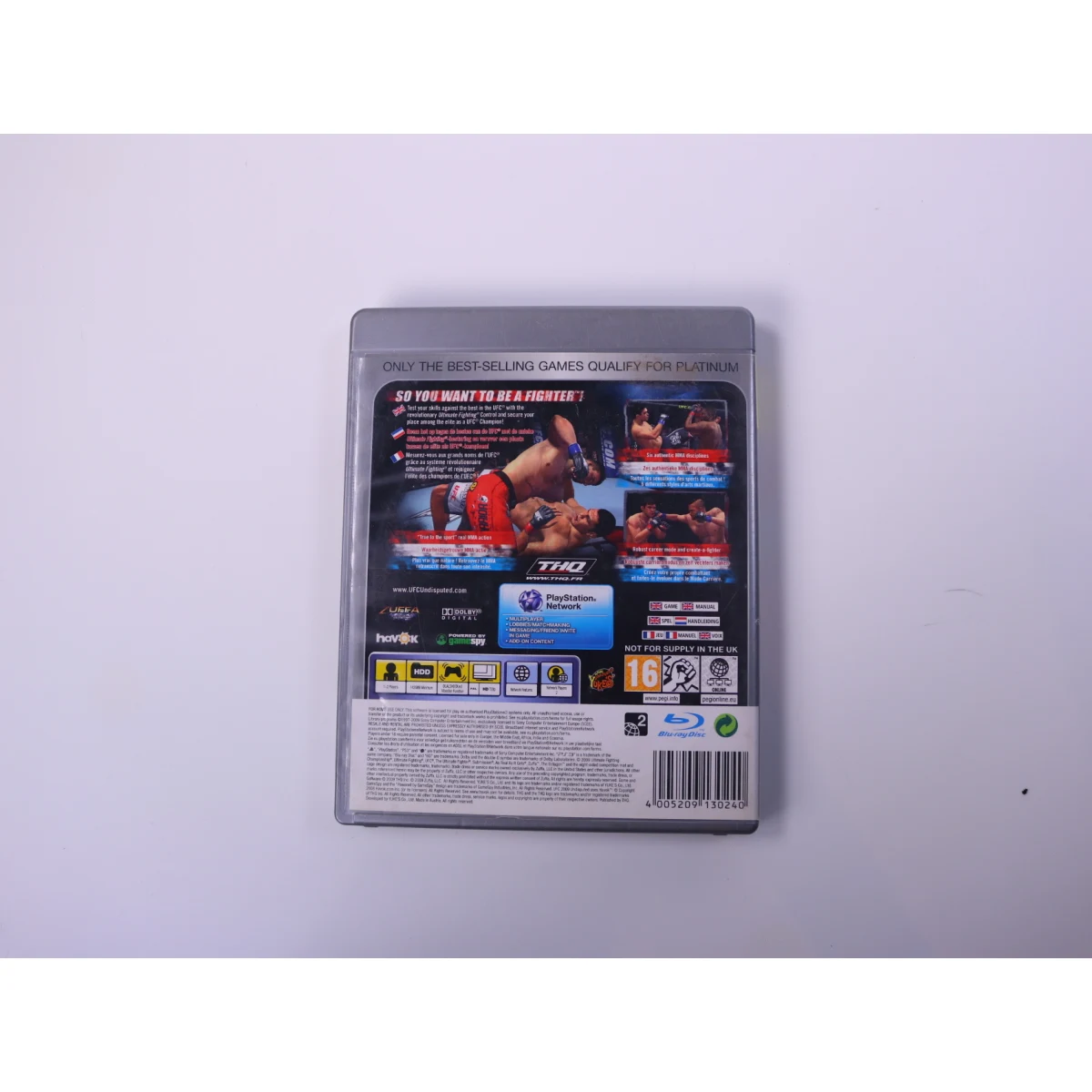 PlayStation 3 - UFC 2009 Undisputed [Platinum] - productfoto 2