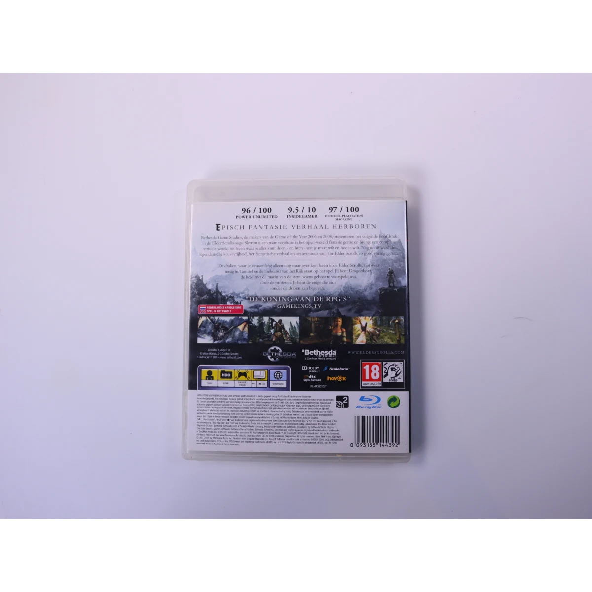 PlayStation 3 - The Elder Scrolls V: Skyrim [No Manual] - productfoto 2