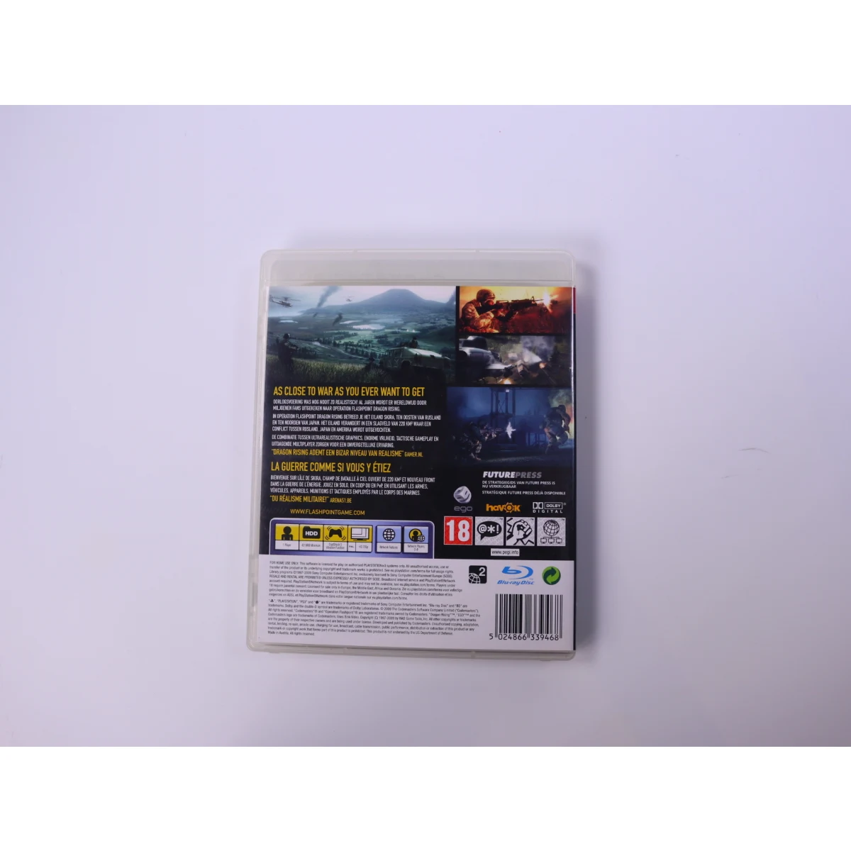PlayStation 3 - Operation Flashpoint: Dragon Rising - productfoto 3