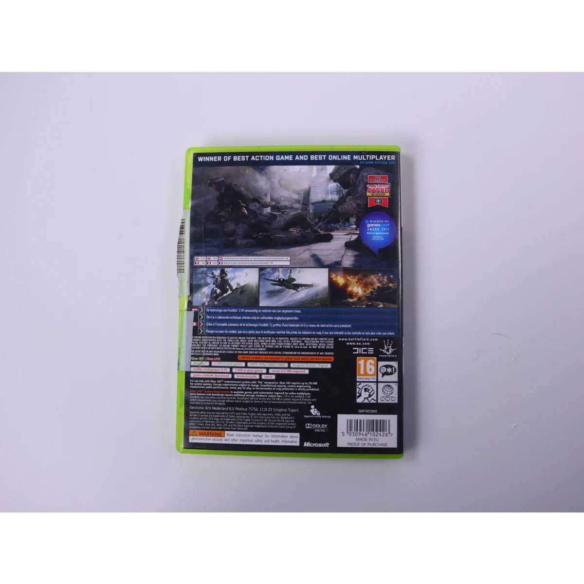 Xbox 360 - Battlefield 3 - productfoto 2