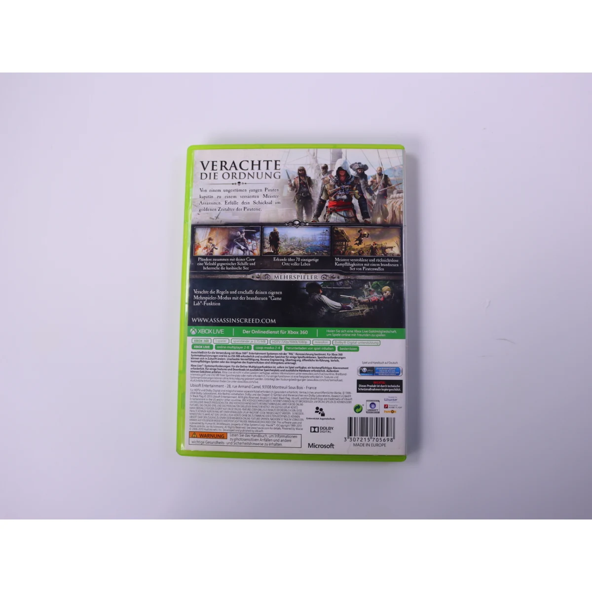 Xbox 360 - Assassin's Creed IV: Black Flag - Ubisoft - productfoto 2
