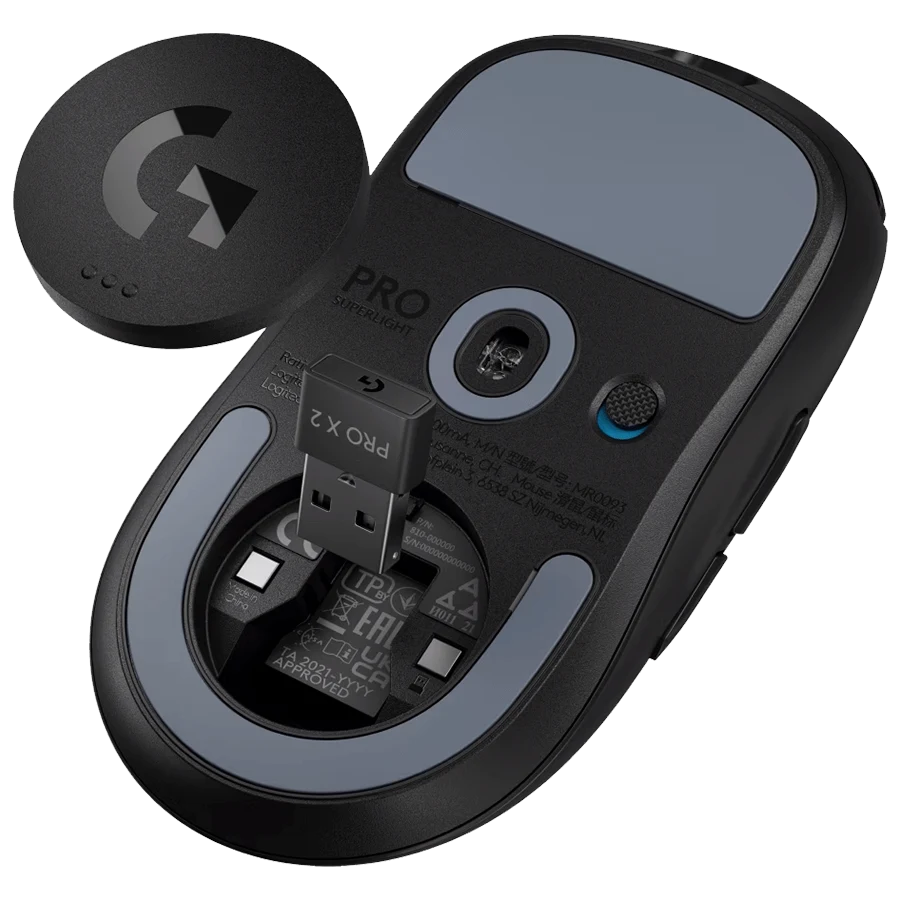 G Pro X Superlight 2 - Zwart - Logitech - productfoto 2