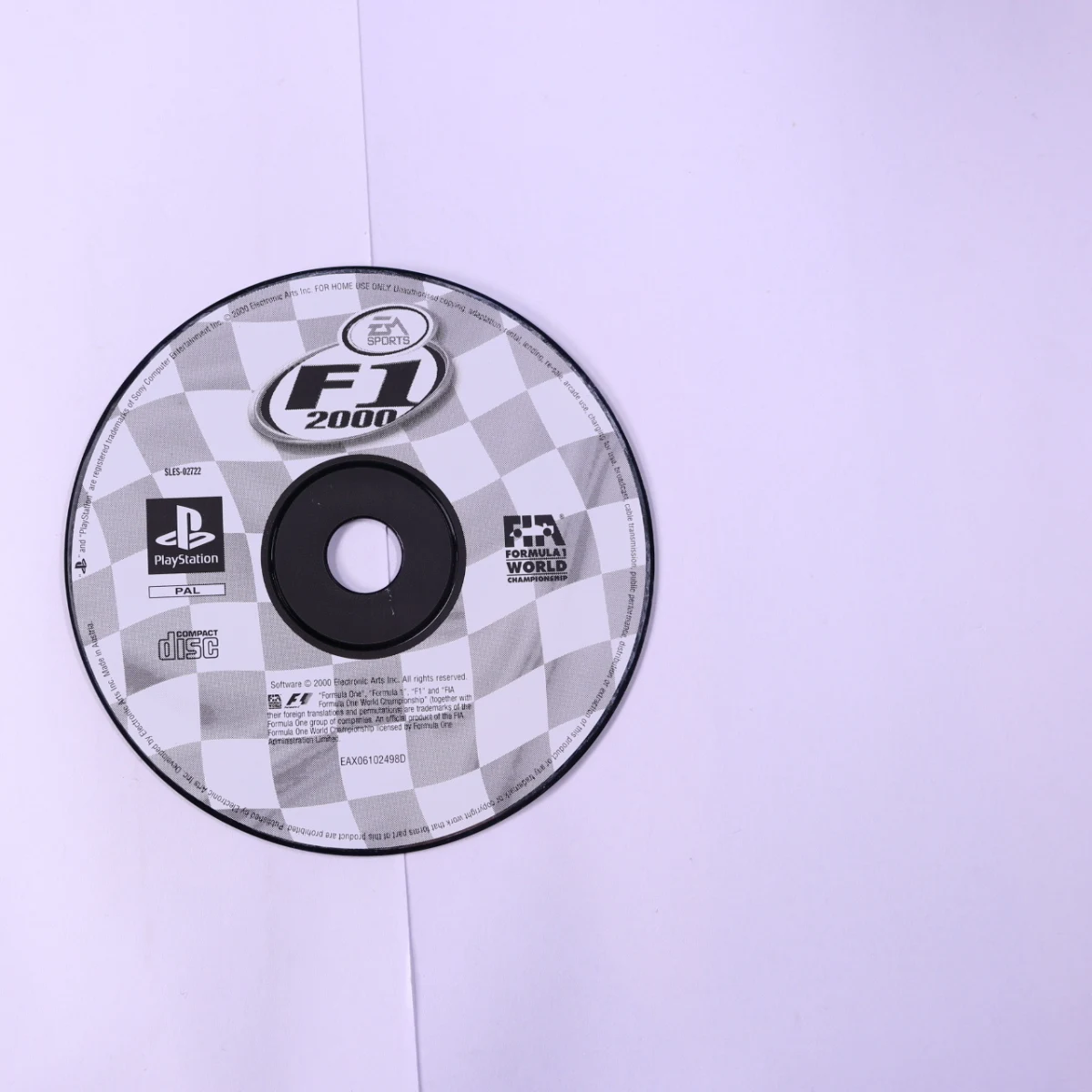 PlayStation 1 - F1 2000 [Geen Hoesje]