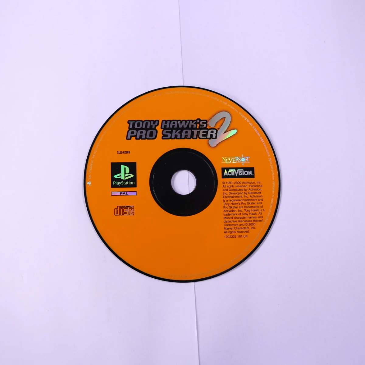 PlayStation 1 - Tony Hawk's Pro Skater 2 [Geen Hoesje]