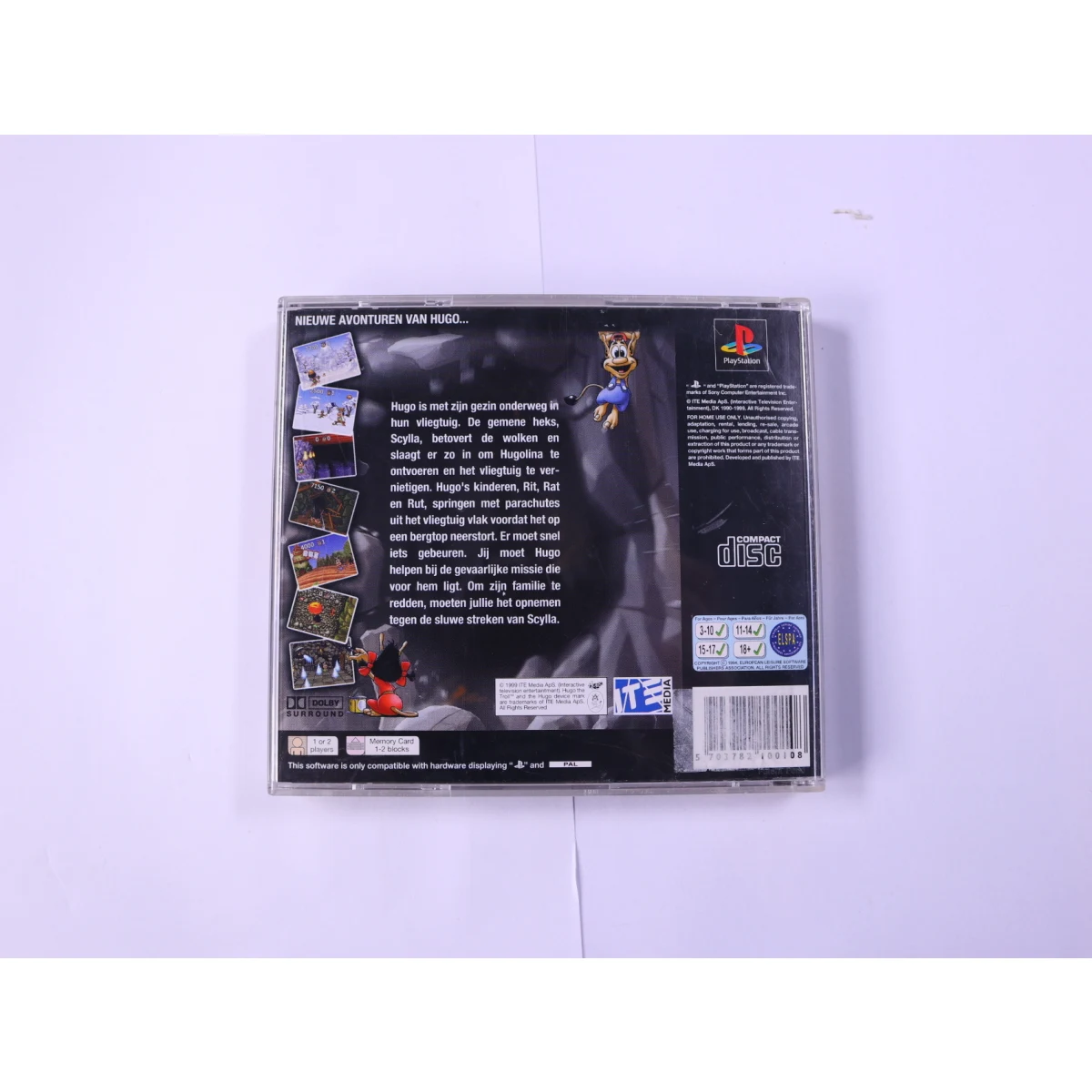PlayStation 1 - Hugo 2 [No Manual] - productfoto 2