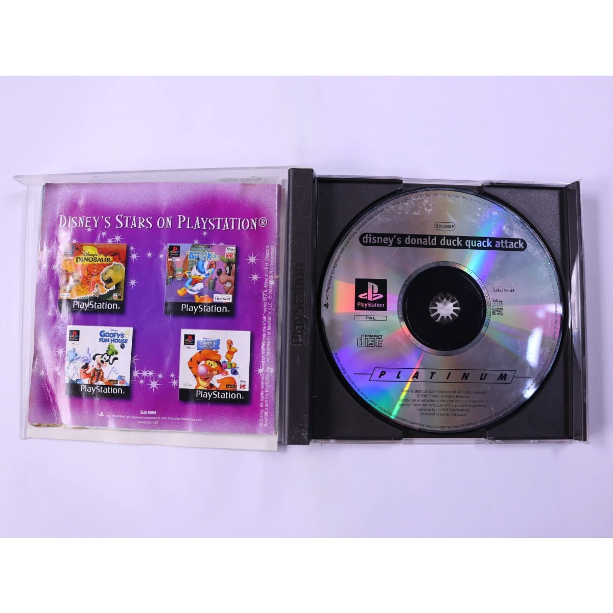 PlayStation 1 - Donald Duck: Quack Attack [Platinum] - productfoto 3