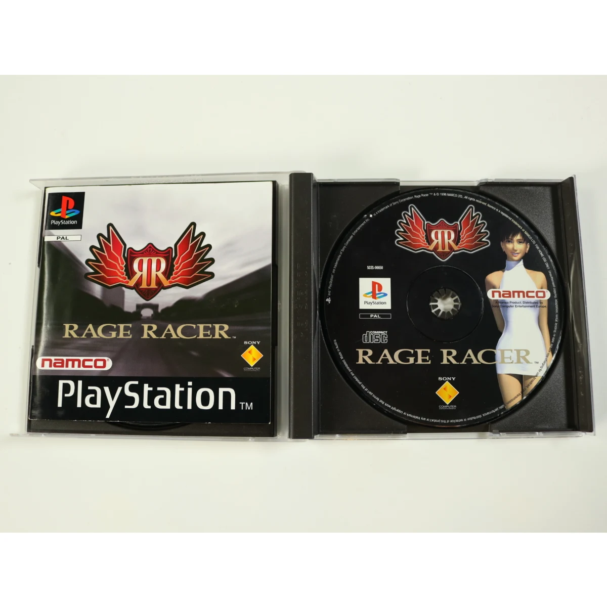 PlayStation 1 - Rage Racer - productfoto 2