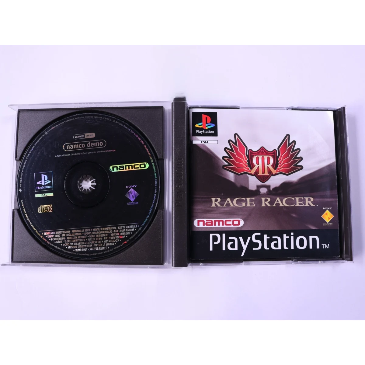 PlayStation 1 - Rage Racer - productfoto 3