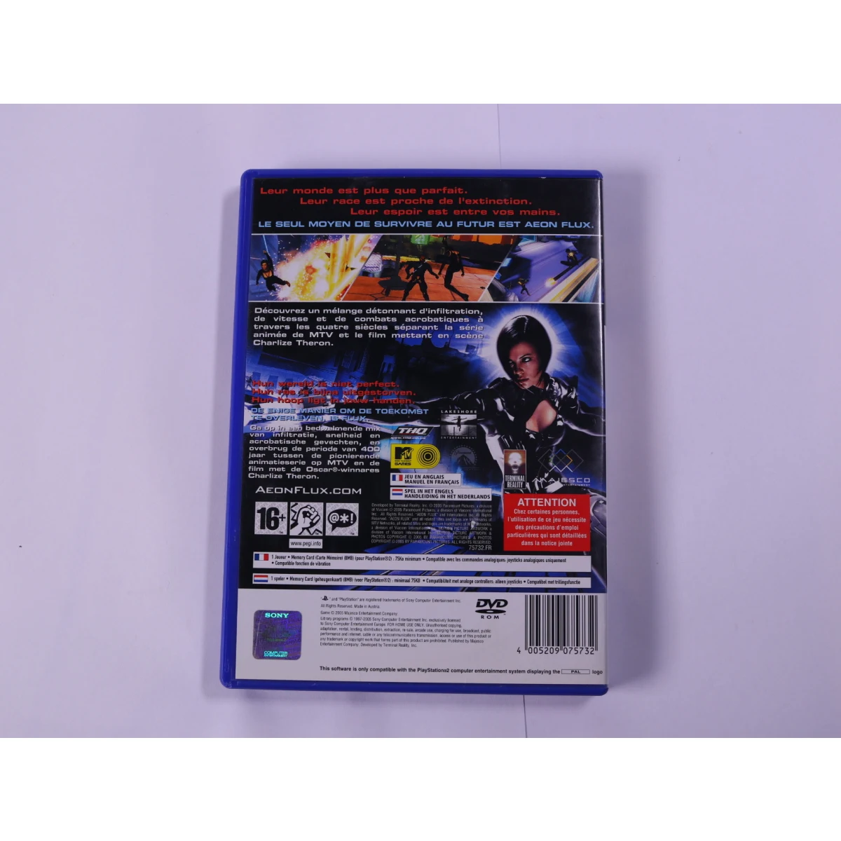 PlayStation 2 - Aeon Flux - productfoto 3
