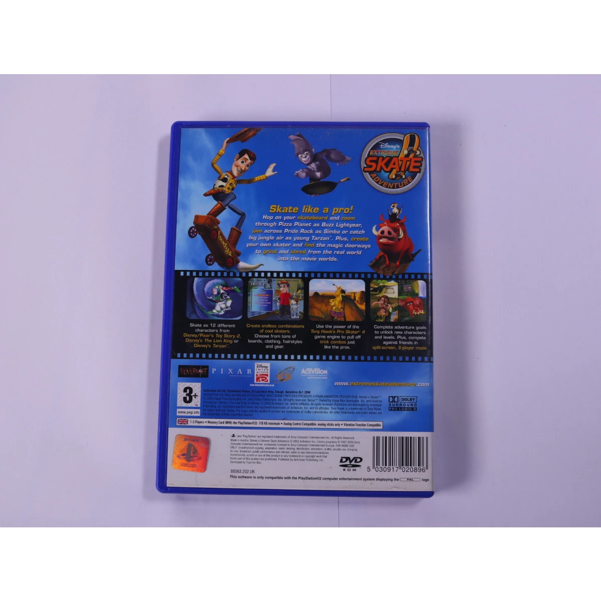 PlayStation 2 - Extreme Skate [No Manual] - productfoto 3