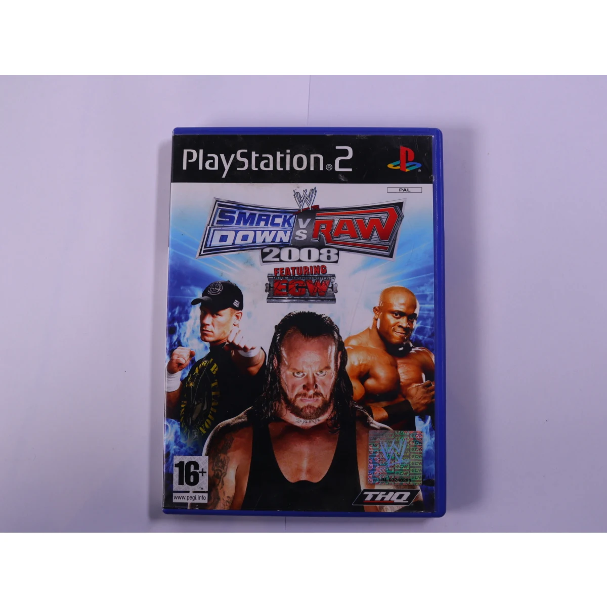 PlayStation 2 - Smack Down VS RAW 2008