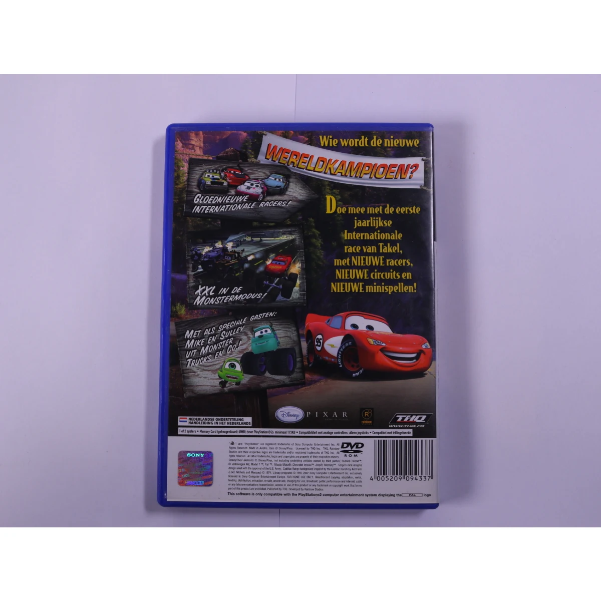 PlayStation 2 - Cars de Internationale Race van Takel - productfoto 2