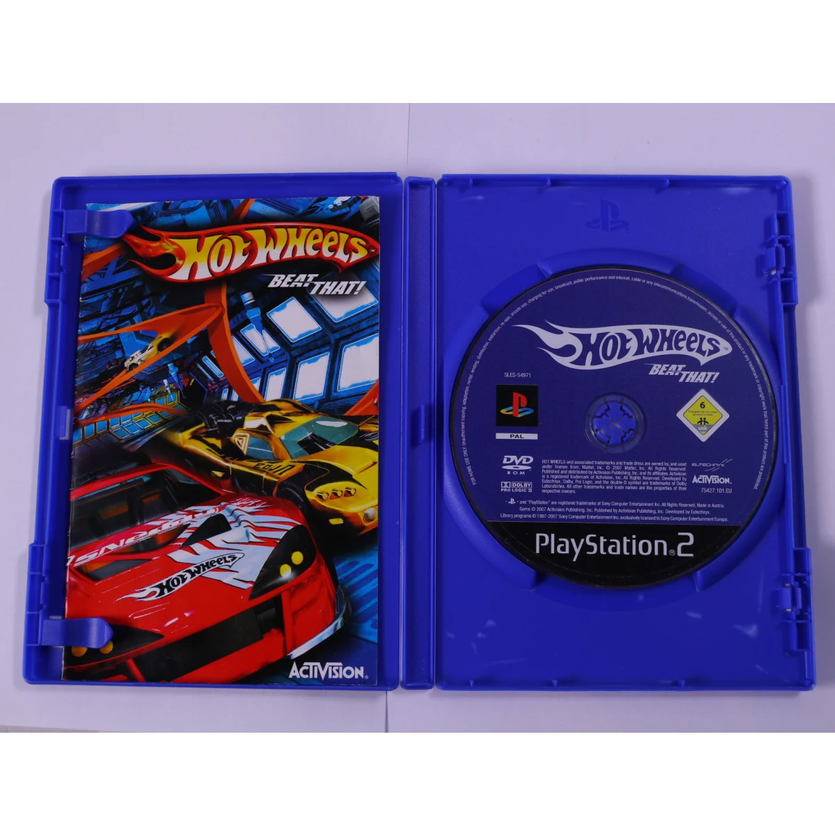 PlayStation 2 - Hot Wheels: Beat That! - productfoto 3