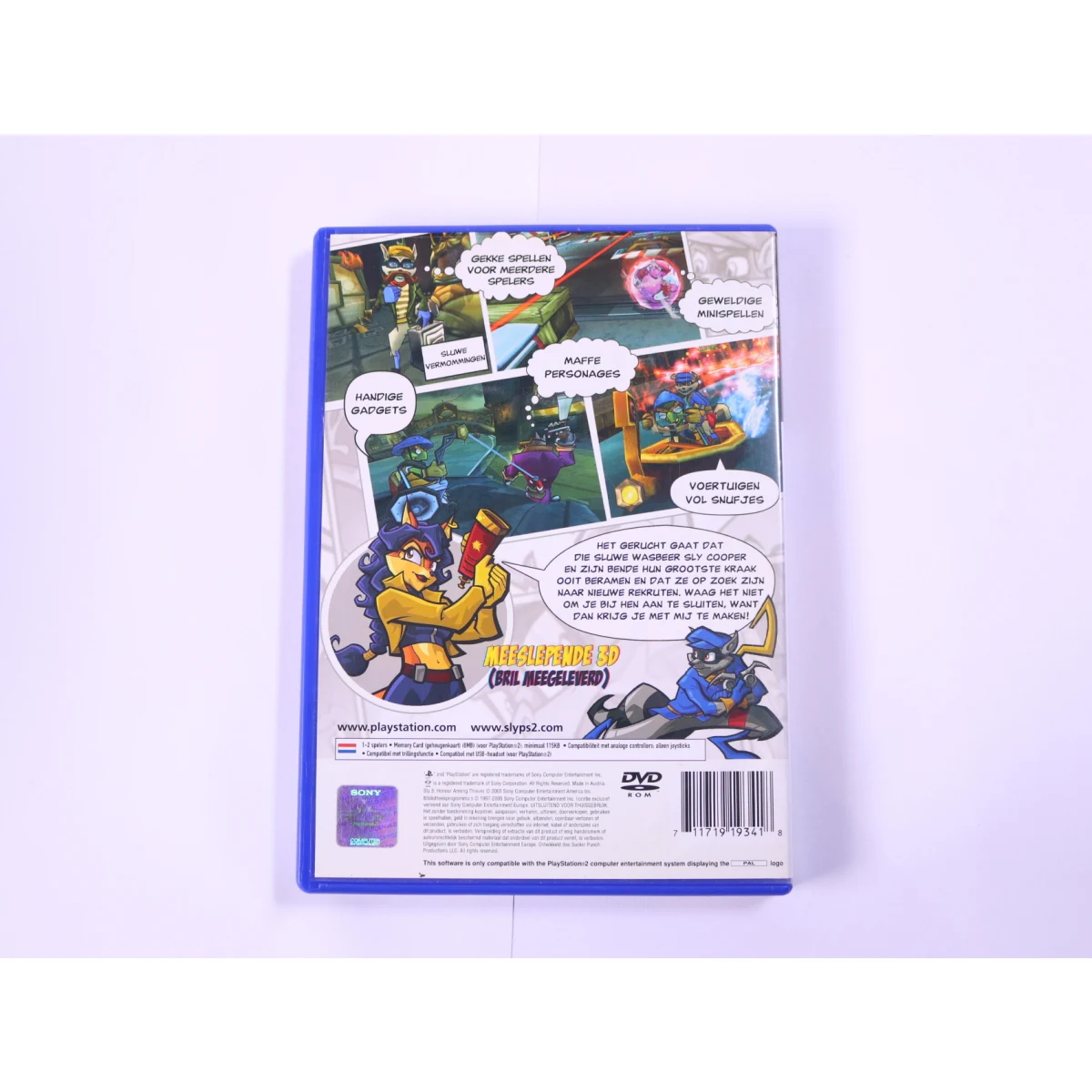 PlayStation 2 - Sly 3: Honor Among Thieves - productfoto 2