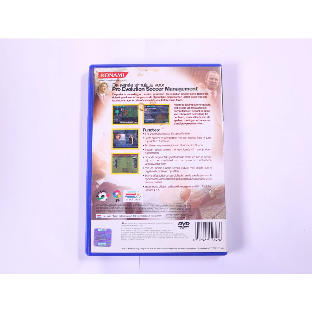PlayStation 2 - Pro Evolution Soccer Management - productfoto 2