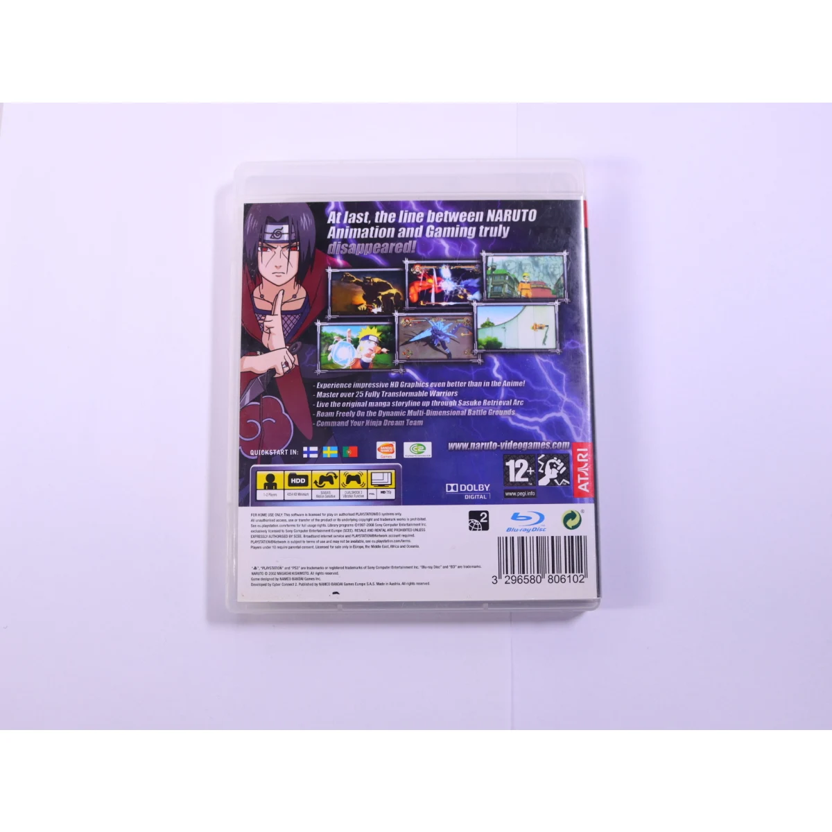 PlayStation 3 - Naruto: Ultimate Ninja Storm - productfoto 2
