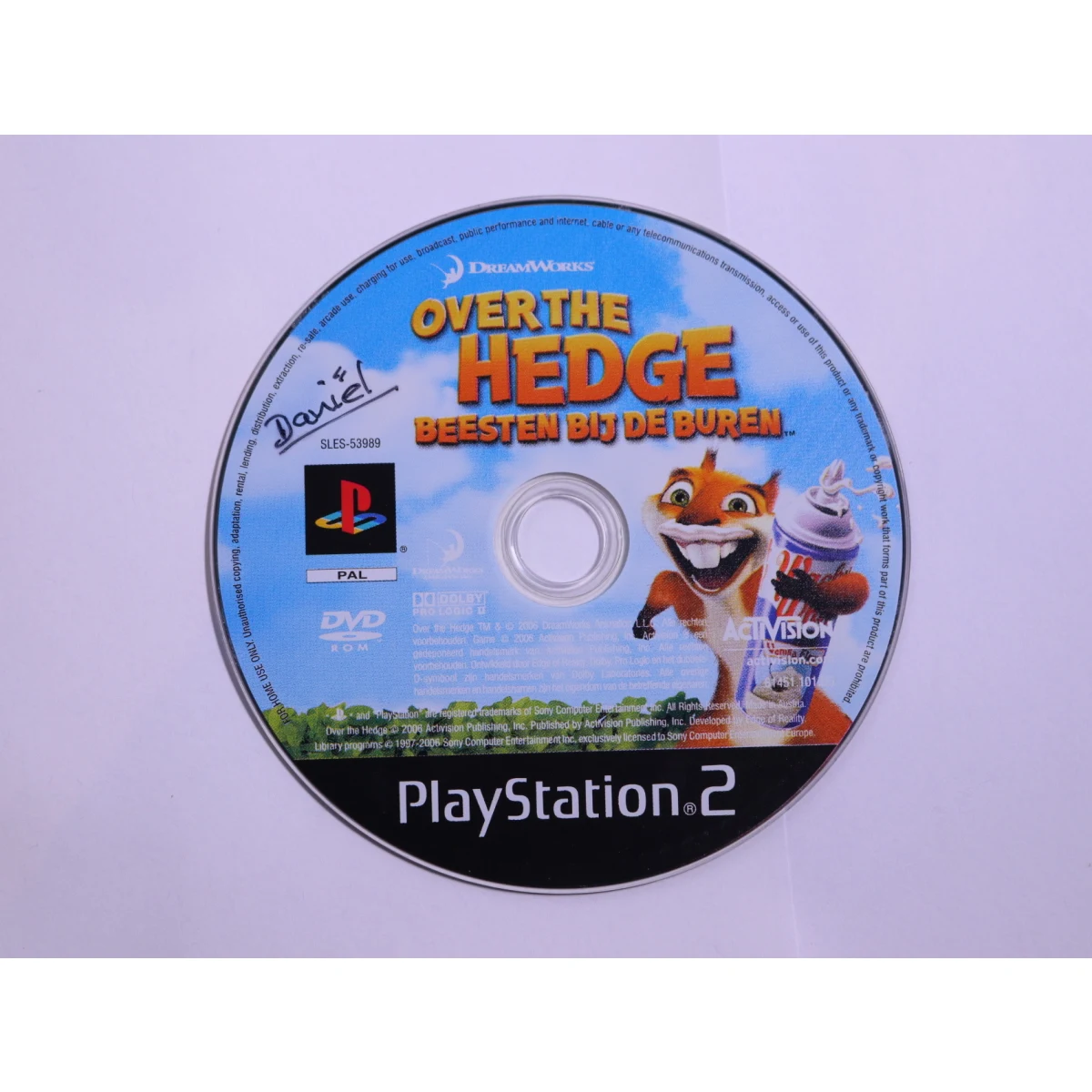 PlayStation 2 - Over The Hedge [Geen Hoesje]
