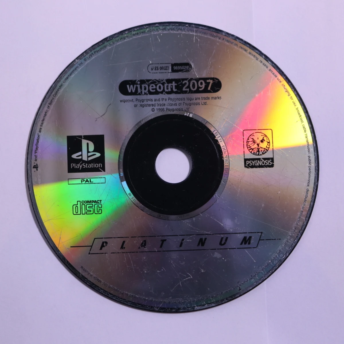 PlayStation 1 - Wipeout 2097 [Platinum]