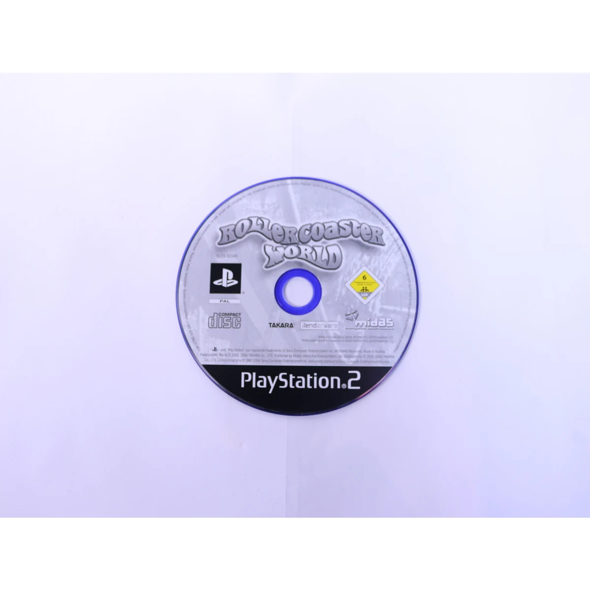 PlayStation 2 - Roller Coaster World [Geen Hoesje]