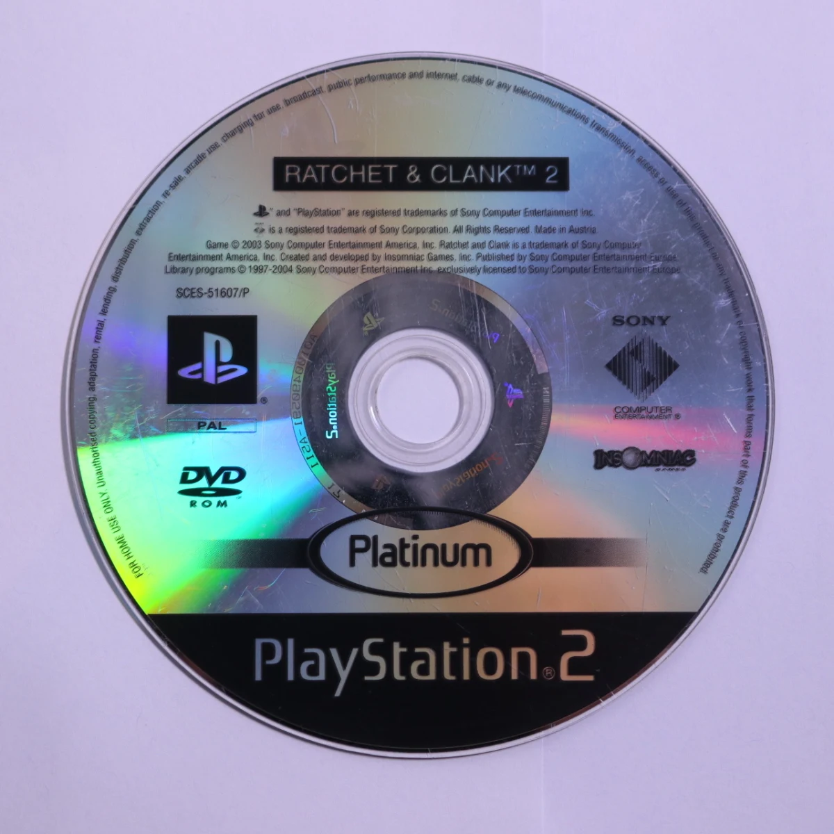 PlayStation 2 - Ratchet & Clank [Platinum] [Geen Hoesje]