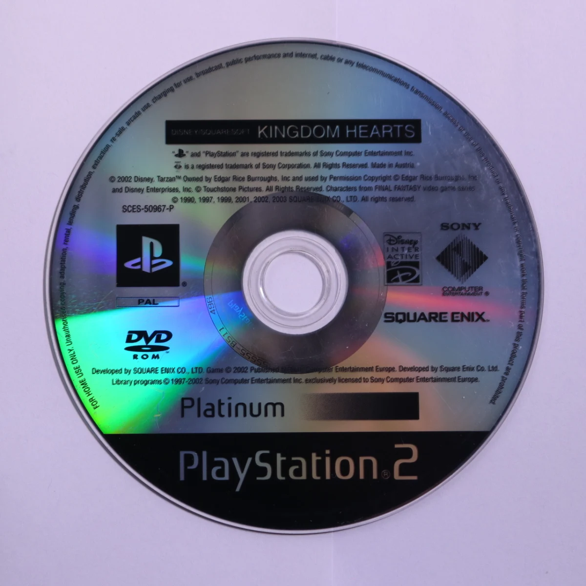 PlayStation 2 - Kingdom Hearts [Platinum Hits] [Geen Hoesje]