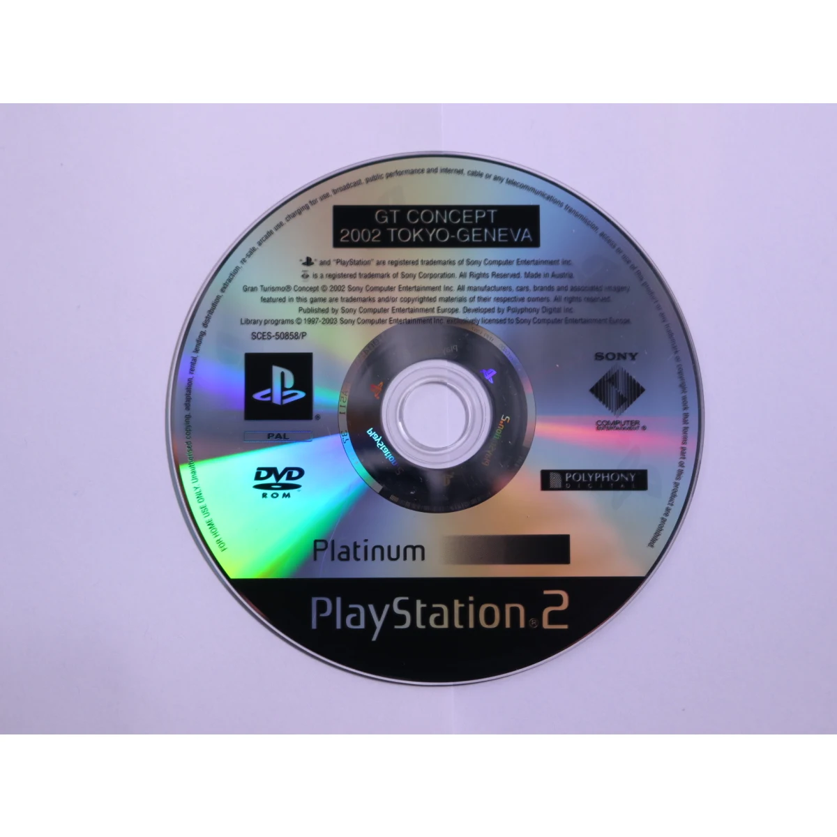 PlayStation 2 - GT Concept 2002 [Platinum] [Geen Hoesje]