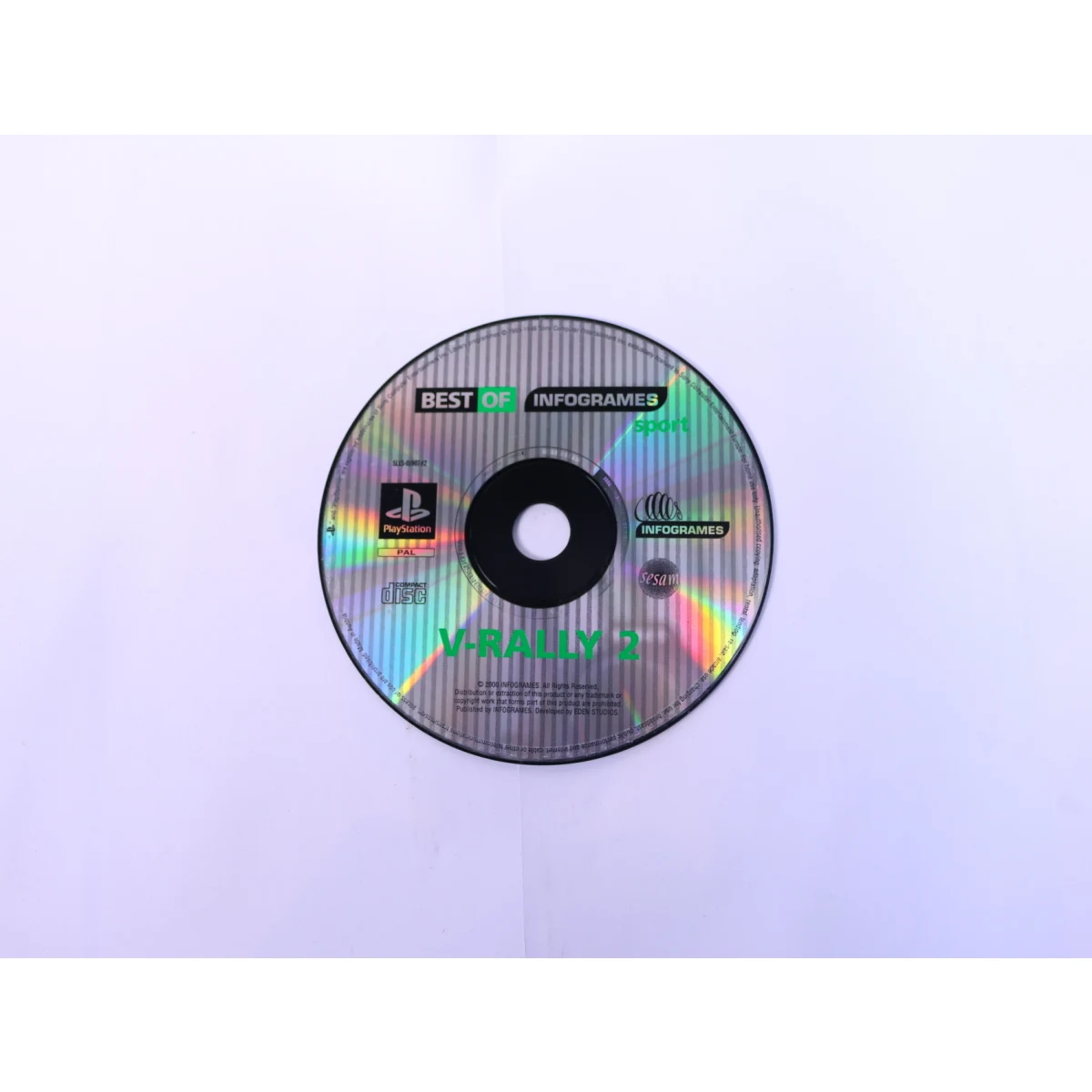 PlayStation 1 - V-Rally 2 Championship Edition [Best Of Infogrames] [Geen Hoesje]