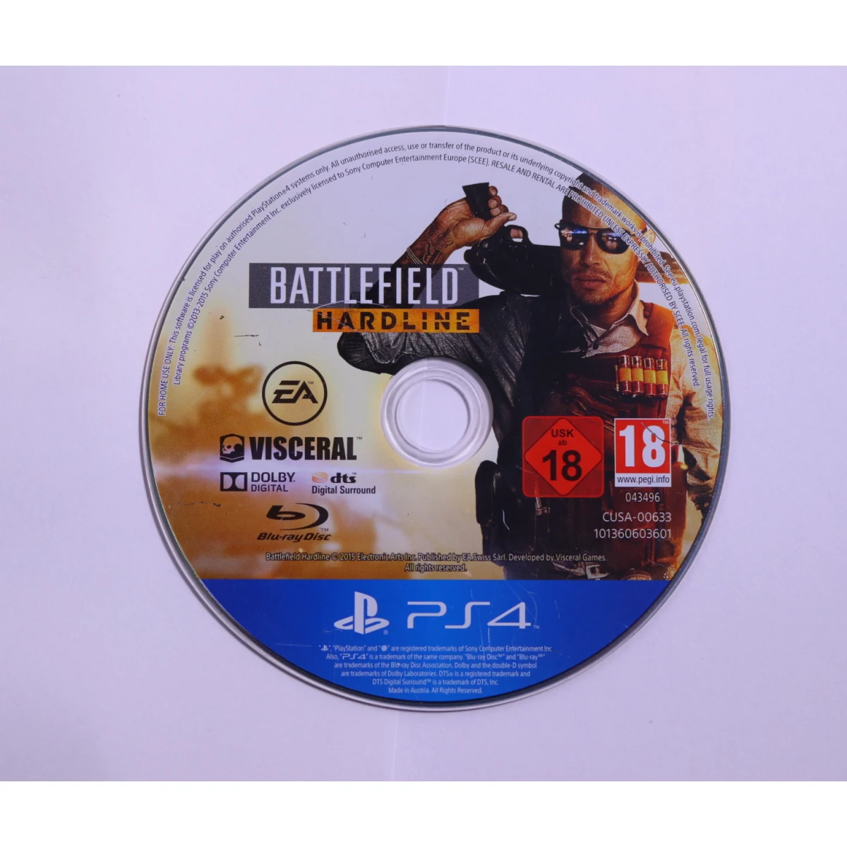 Playstation 4 - Battlefield Hardline [Geen Hoesje]
