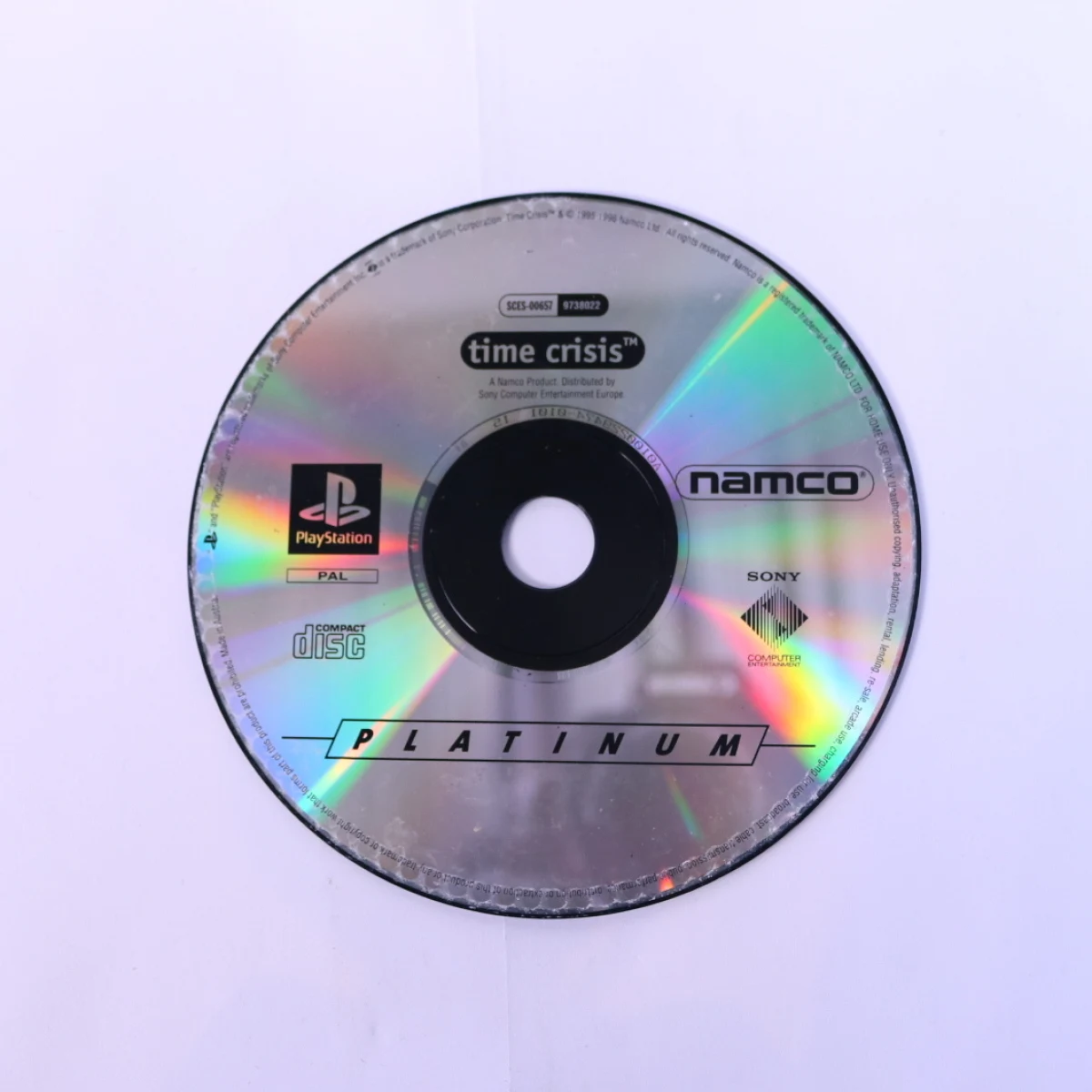 PlayStation 1 - Time Crisis [Platinum] [Geen Hoesje]