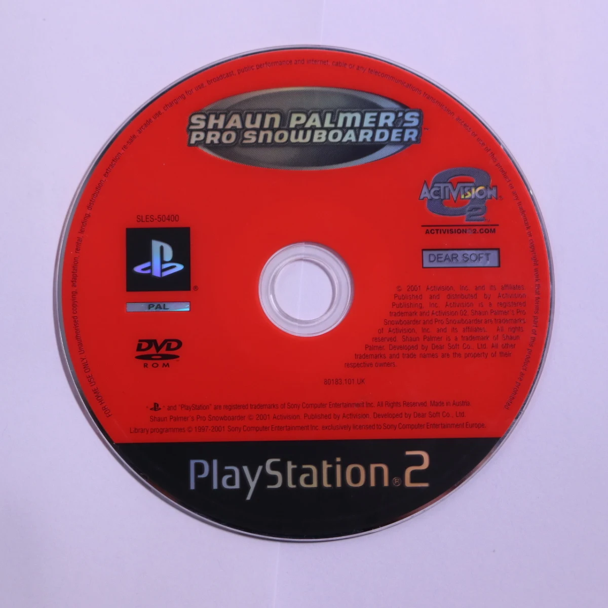 PlayStation 2 - Shaun Palmer's Pro Snowboarder [Geen Hoesje]