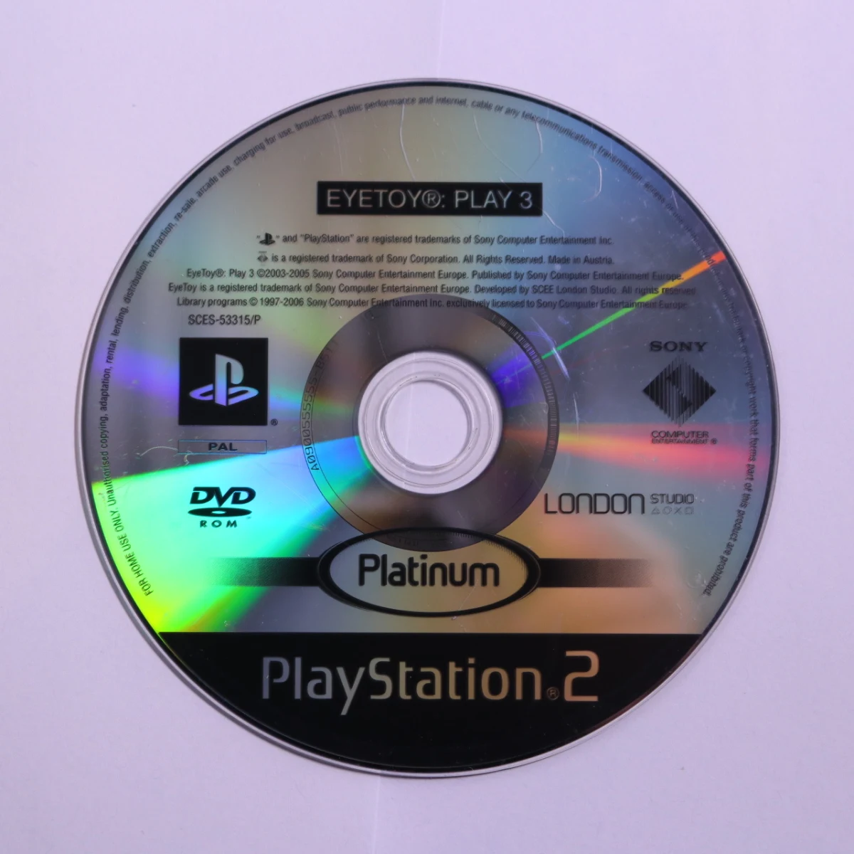 PlayStation 2 - EyeToy: Play 3 [Geen Hoesje]