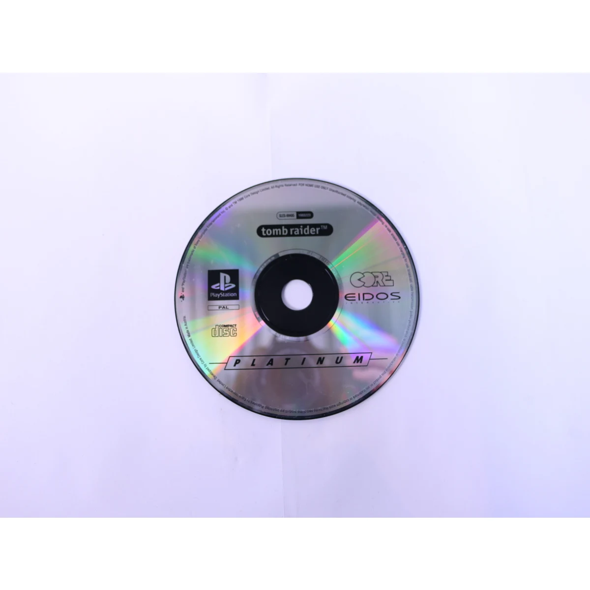 PlayStation 1 - Tomb Raider [Platinum Hits] [Geen Hoesje]