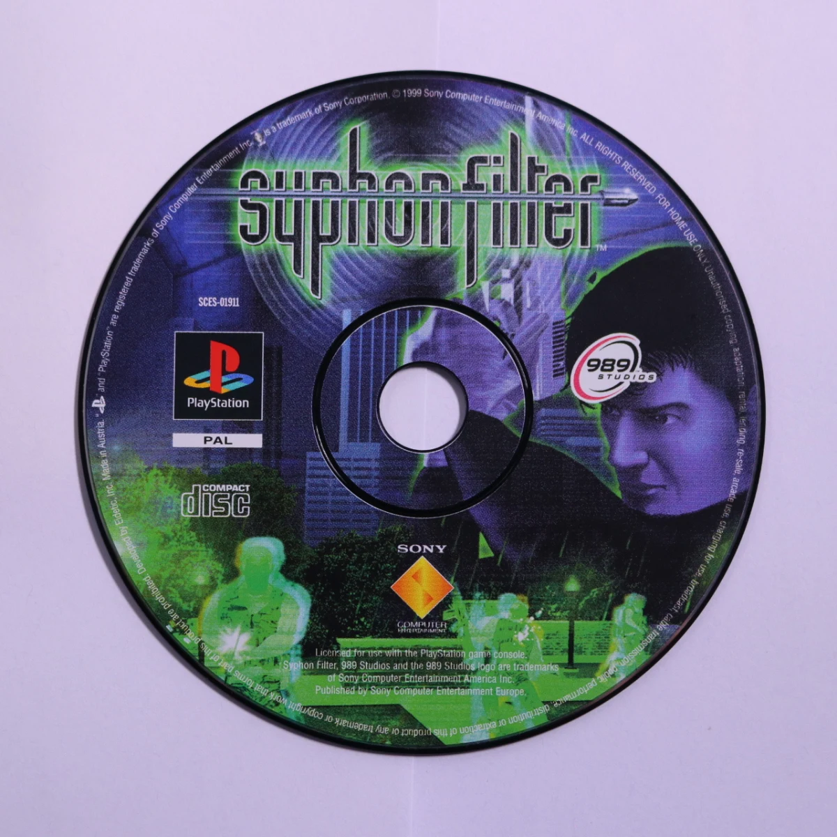 PlayStation 1 - Syphon Filter [Geen Hoesje]