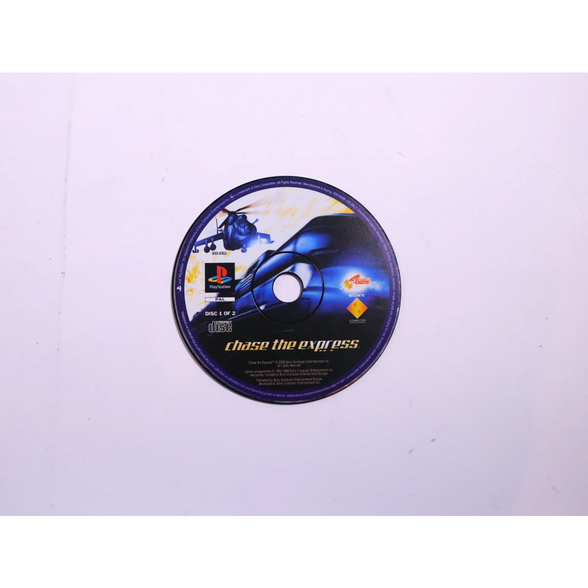 PlayStation 1 - Chase the Express [Geen Hoesje] - productfoto 2