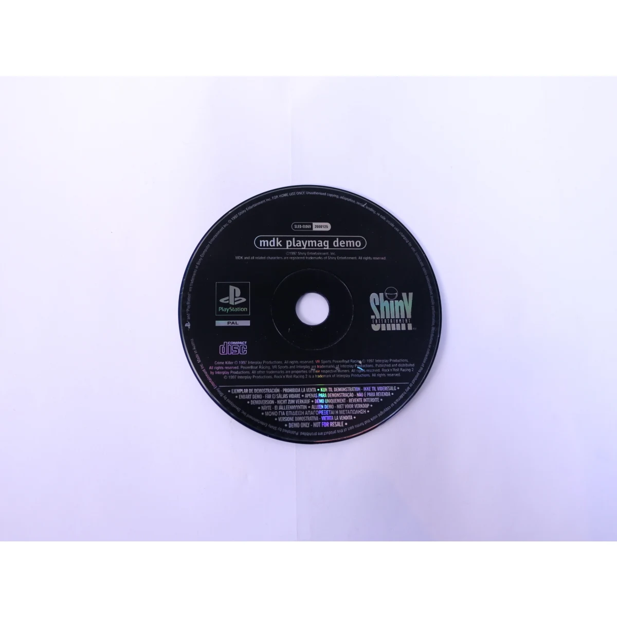 PlayStation 1 - MDK Playmag Demo [Geen Hoesje]