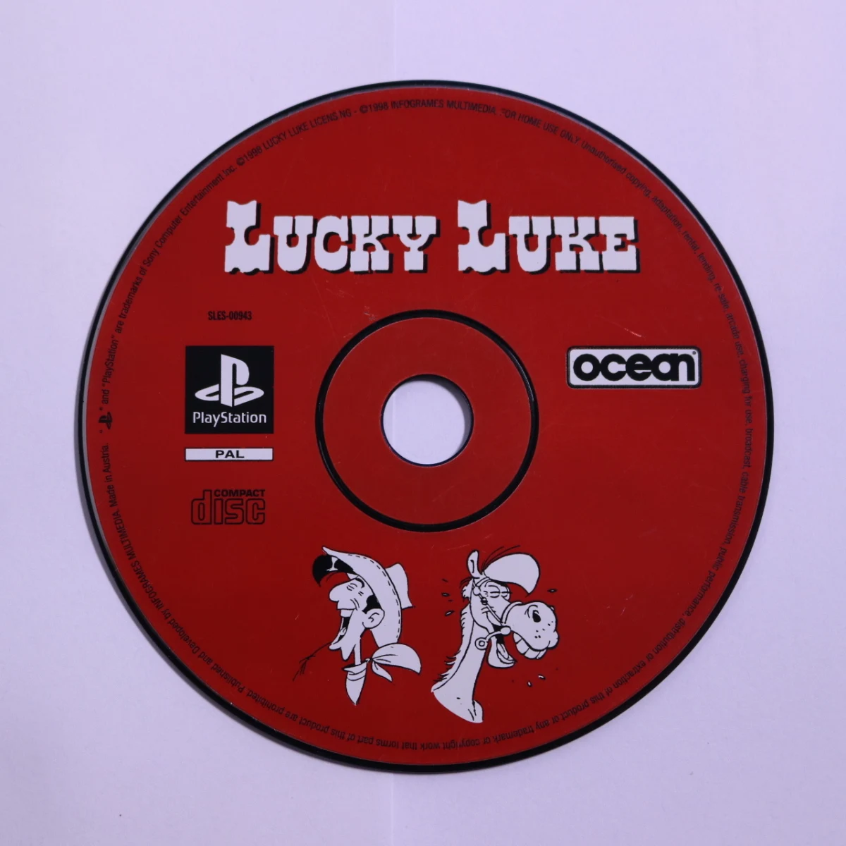 PlayStation 1 - Lucky Luke [Geen Hoesje]