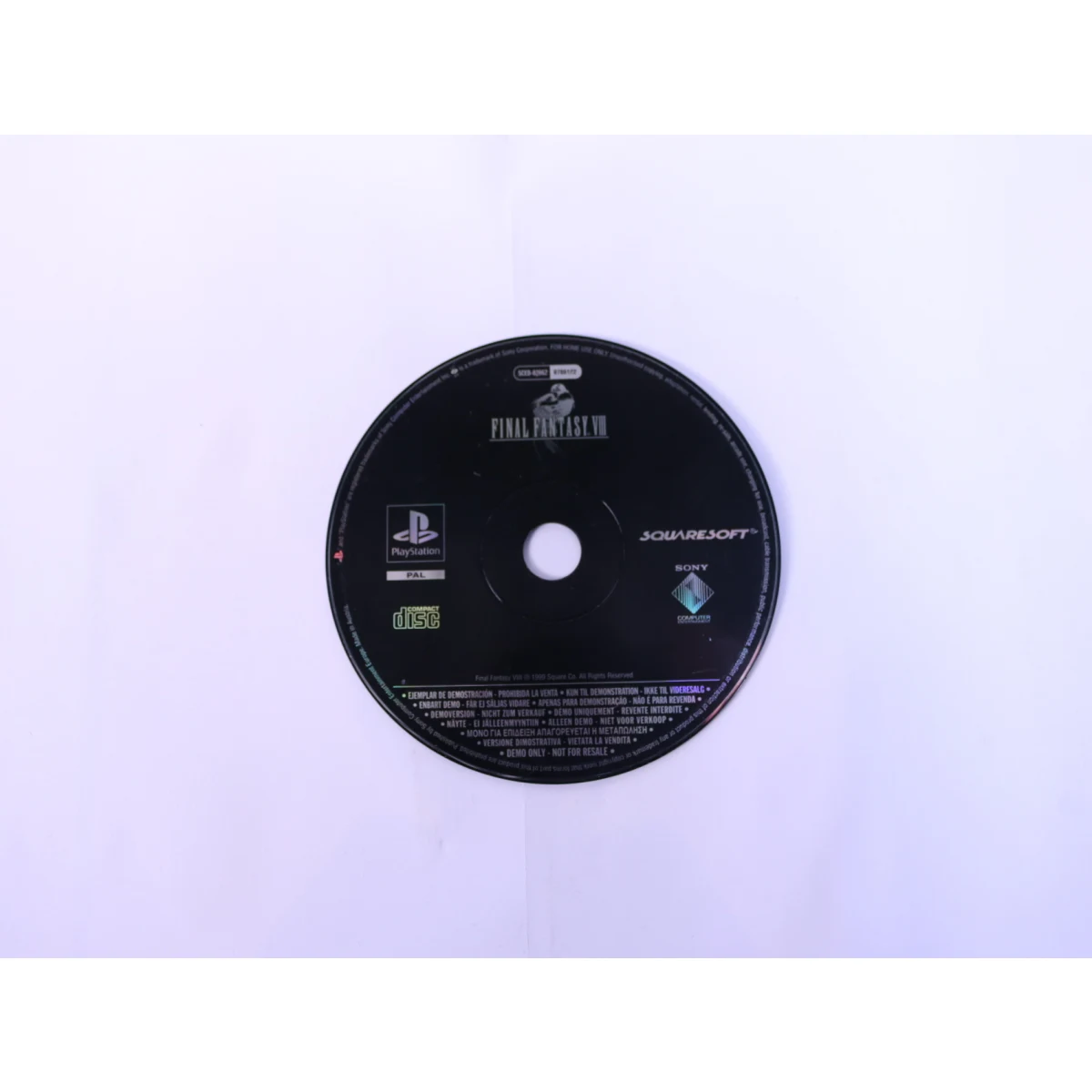 PlayStation 1 - Final Fantasy VIII Demo [Geen Hoesje]